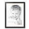 ArtToFrames 18x24" Matted Picture Frame with 14x20" Single Mat Photo Opening Framed in 1.25" Black and 2" Mat (FWM-4083-18x24)